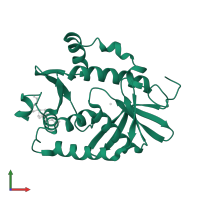 CRISPR-associated exonuclease Cas4 in PDB entry 4r5q, assembly 1, front view.