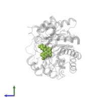 FLAVIN MONONUCLEOTIDE in PDB entry 4rnu, assembly 1, side view.