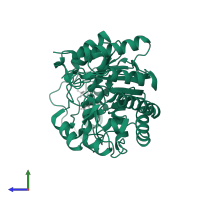 NADPH dehydrogenase 1 in PDB entry 4rnv, assembly 1, side view.