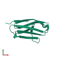 Obscurin in PDB entry 4rsv, assembly 1, front view.
