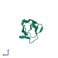 Obscurin in PDB entry 4rsv, assembly 1, side view.