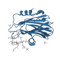 The deposited structure of PDB entry 4tso contains 2 copies of Pfam domain PF06369 (Sea anemone cytotoxic protein) in DELTA-actitoxin-Afr1a. Showing 1 copy in chain A.