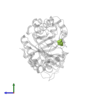 MALONATE ION in PDB entry 4w5u, assembly 1, side view.