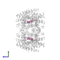 PHOSPHATE ION in PDB entry 4wlv, assembly 1, side view.