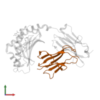 Beta-2-microglobulin in PDB entry 4x6e, assembly 1, front view.