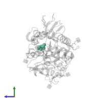 (4S)-2-METHYL-2,4-PENTANEDIOL in PDB entry 4x91, assembly 2, side view.