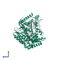 DNA polymerase nu in PDB entry 4xvm, assembly 1, side view.