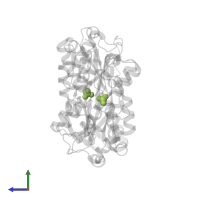 Chromate in PDB entry 4xxu, assembly 1, side view.