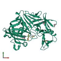 3D model of 4yck from PDBe