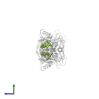 FLAVIN-ADENINE DINUCLEOTIDE in PDB entry 4yjf, assembly 1, side view.