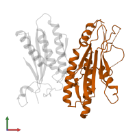 Autophagy protein 13 in PDB entry 4yk8, assembly 1, front view.