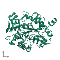 NADPH dehydrogenase 1 in PDB entry 4ync, assembly 1, front view.