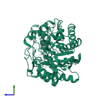 NADPH dehydrogenase 1 in PDB entry 4ync, assembly 1, side view.