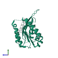 Transcription factor MYC3 in PDB entry 4ywc, assembly 1, side view.