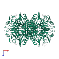 VOC domain-containing protein in PDB entry 4z6o, assembly 1, top view.