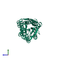 Periplasmic binding protein domain-containing protein in PDB entry 4zjp, assembly 1, side view.