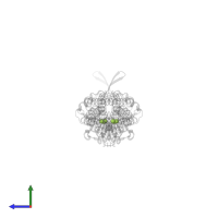 MU-OXO-DIIRON in PDB entry 5ci2, assembly 1, side view.