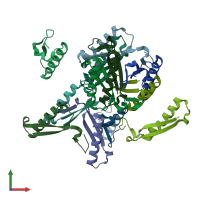 3D model of 5cln from PDBe