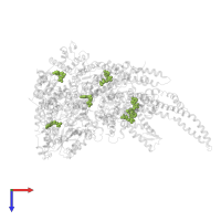 ADENOSINE-5'-DIPHOSPHATE in PDB entry 5d4w, assembly 1, top view.