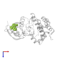 2-(3-bromophenyl)quinoline-4-carboxylic acid in PDB entry 5dr2, assembly 1, top view.