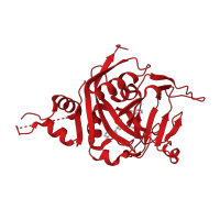 The deposited structure of PDB entry 5dsy contains 4 copies of CATH domain 3.90.228.10 (Phosphoenolpyruvate Carboxykinase; domain 3) in Poly [ADP-ribose] polymerase 2. Showing 1 copy in chain B.