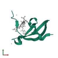 E3 SUMO-protein ligase CBX4 in PDB entry 5epl, assembly 1, front view.