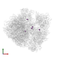 Modified residue PSU in PDB entry 5f8k, assembly 2, front view.