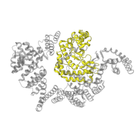 The deposited structure of PDB entry 5flc contains 2 copies of Pfam domain PF00454 (Phosphatidylinositol 3- and 4-kinase) in Serine/threonine-protein kinase mTOR. Showing 1 copy in chain F [auth B].