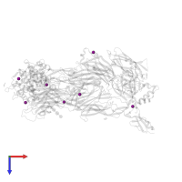 IODIDE ION in PDB entry 5fob, assembly 1, top view.