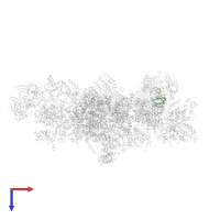 U6 snRNA-associated Sm-like protein LSm7 in PDB entry 5gan, assembly 1, top view.