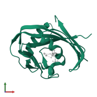 Oxidized purine nucleoside triphosphate hydrolase in PDB entry 5ghq, assembly 2, front view.