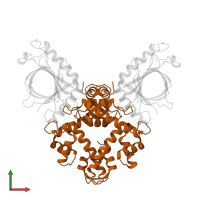 Programmed cell death protein 6 in PDB entry 5gqq, assembly 1, front view.