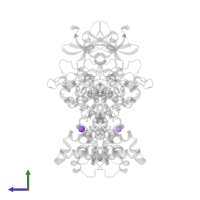 SODIUM ION in PDB entry 5hgi, assembly 1, side view.