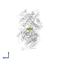 GUANOSINE-5'-TRIPHOSPHATE in PDB entry 5hnz, assembly 1, side view.
