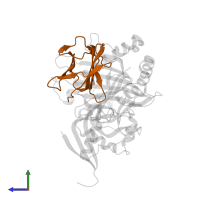 Beta-2-microglobulin in PDB entry 5j6g, assembly 1, side view.