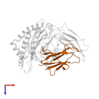 Beta-2-microglobulin in PDB entry 5j6g, assembly 1, top view.