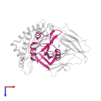 Killer cell lectin-like receptor 3 in PDB entry 5j6g, assembly 1, top view.