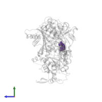 Modified residue 6OO in PDB entry 5js2, assembly 1, side view.