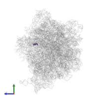 Modified residue 3AU in PDB entry 5jte, assembly 1, side view.