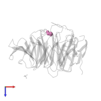 GLYCEROL in PDB entry 5k19, assembly 1, top view.