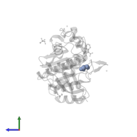 GLYCEROL in PDB entry 5ka3, assembly 1, side view.