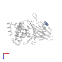 GLYCEROL in PDB entry 5ka3, assembly 1, top view.