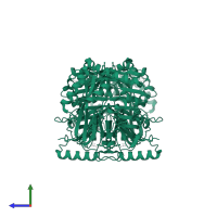 Anthranilate synthase component 1 in PDB entry 5kck, assembly 1, side view.