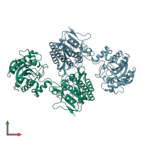 3D model of 5kgm from PDBe