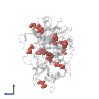 Modified residue MSE in PDB entry 5kjs, assembly 1, side view.