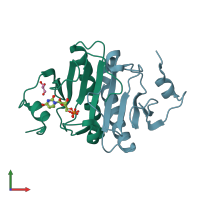 3D model of 5km3 from PDBe