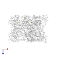 MAGNESIUM ION in PDB entry 5koz, assembly 1, top view.