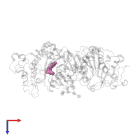 6-(3-{2-[(2,3-dihydro-1H-inden-2-yl)amino]-7,8-dihydropyrido[4,3-d]pyrimidin-6(5H)-yl}propanoyl)-1,3-benzoxazol-2(3H)-one in PDB entry 5l0e, assembly 1, top view.