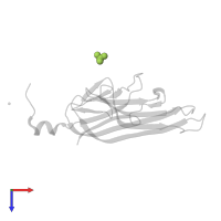 SULFATE ION in PDB entry 5l19, assembly 1, top view.