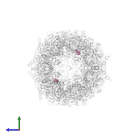 2-(N-MORPHOLINO)-ETHANESULFONIC ACID in PDB entry 5l5i, assembly 1, side view.